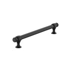 Winsome 12 in. (305mm) Traditional Matte Black Bar Appliance Pull - *Tools Hardware & Misc