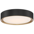 Access Lighting Malaga 16" Wide LED Flush Mount Drum Ceiling Fixture