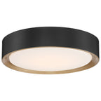 Access Lighting Malaga 16" Wide LED Flush Mount Drum Ceiling Fixture