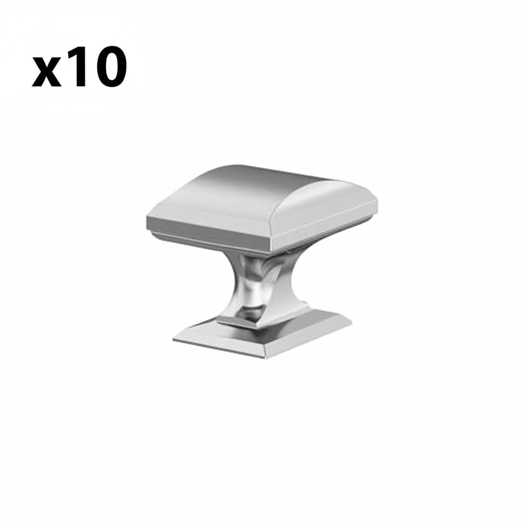 10 x Amerock BP2934026 | Polished Chrome Cabinet Knob | 1-1/4 inch (32mm)