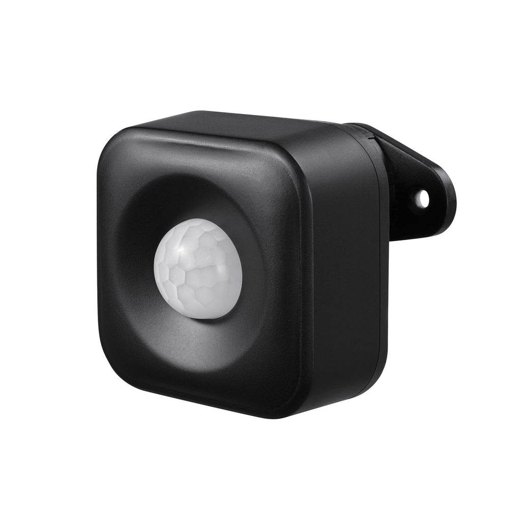 Globe Black/White Plastic Wireless Motion Sensor W/Light