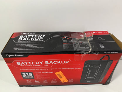 CyberPower SX650U PC Battery Backup