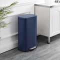 Dent Happimess Curtis 8-Gallon Trash Can Denim Blue - *Kitchen & Dining
