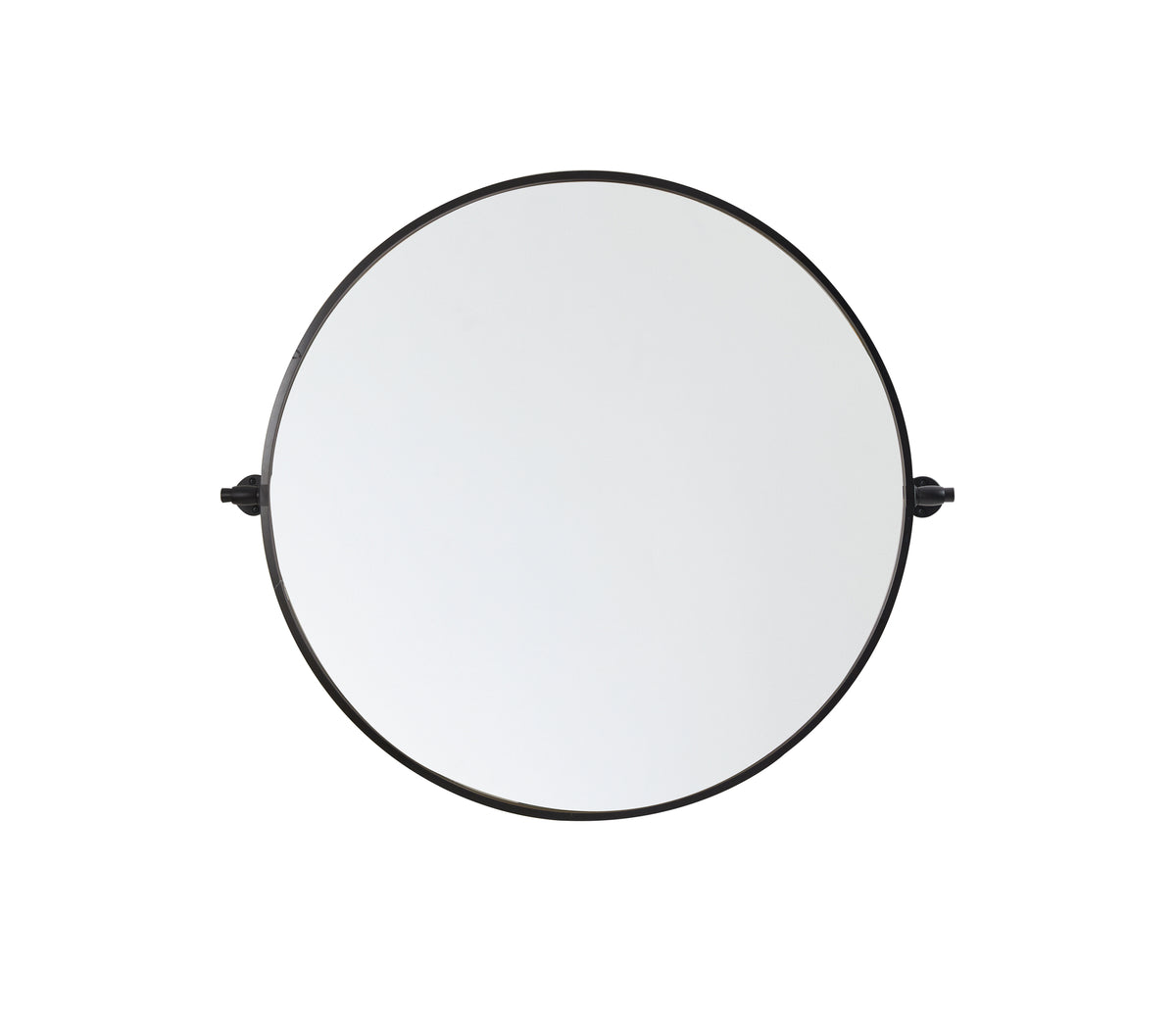 Elegant Lighting MR6B24SIL Everly 24 X 24 Inch Silver Mirror