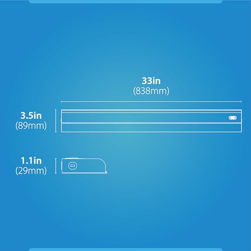 UCB Series 33-inch White Selectable LED Under Cabinet Light