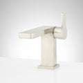 Signature Hardware 948575 Hibiscus 1.2 GPM Single Hole Bathroom Faucet Brushed Nickel Faucet Bathroom Sink Faucets