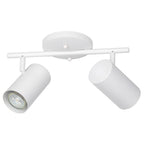 Eglo 205166A Calloway 2 Light 13" Wide Fixed Rail Ceiling Fixture White