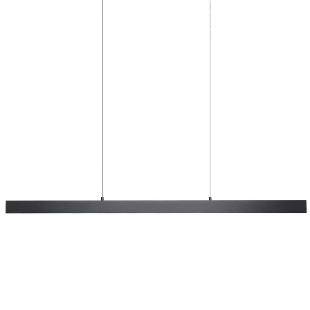 Eglo 206038A Climene 72" Wide LED Linear Pendant Black / White Indoor Lighting Pendants