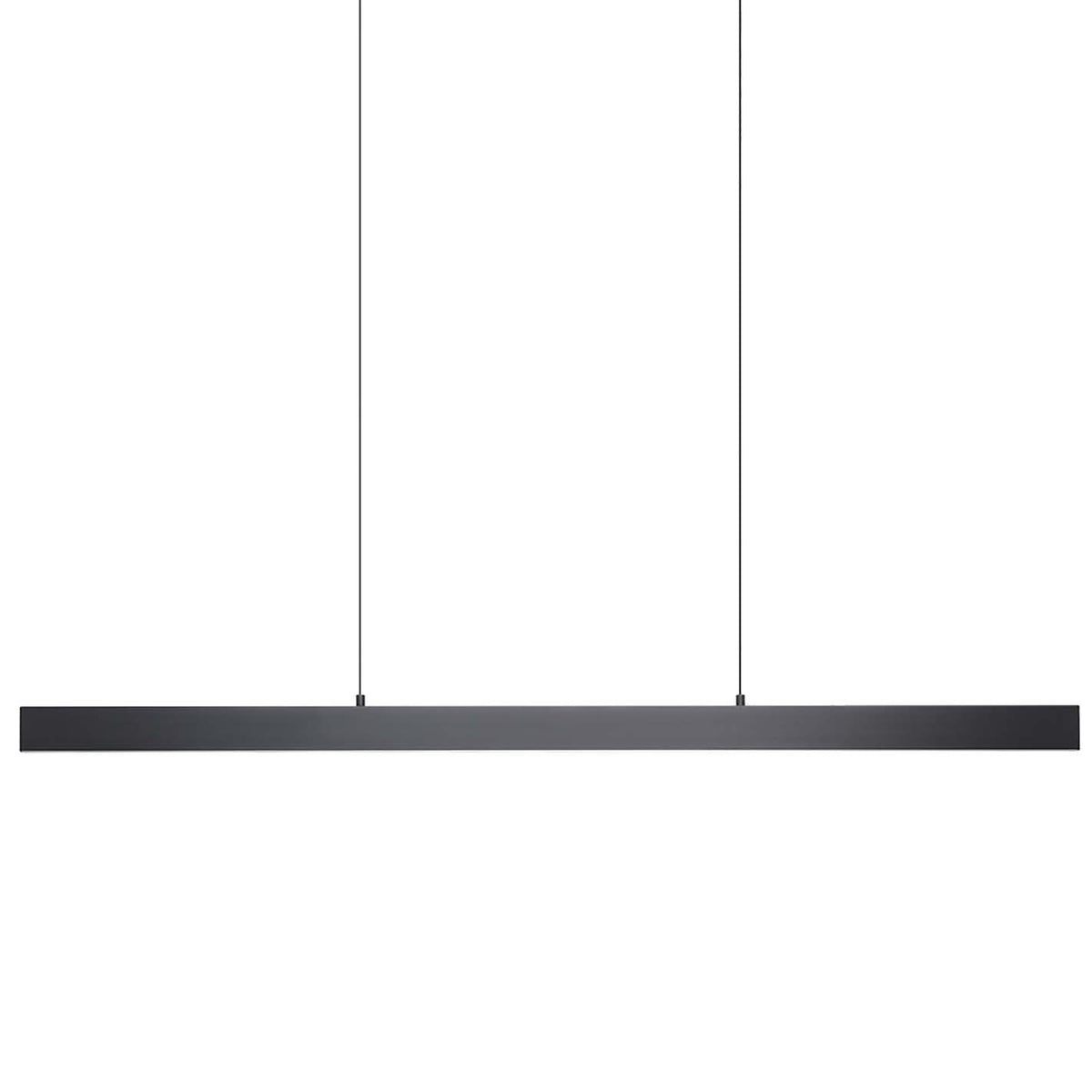 Eglo 206038A Climene 72" Wide LED Linear Pendant Black / White Indoor Lighting Pendants