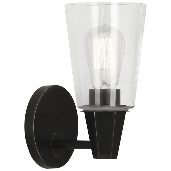 Robert Abbey Wheatley Bath Wall Sconce - Color: Bronze - Size: 1 Light - Z254C - *Lighting & Electrical