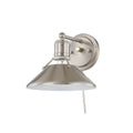 Feldner One Light Wired Sconce Brushed Nickel Finish