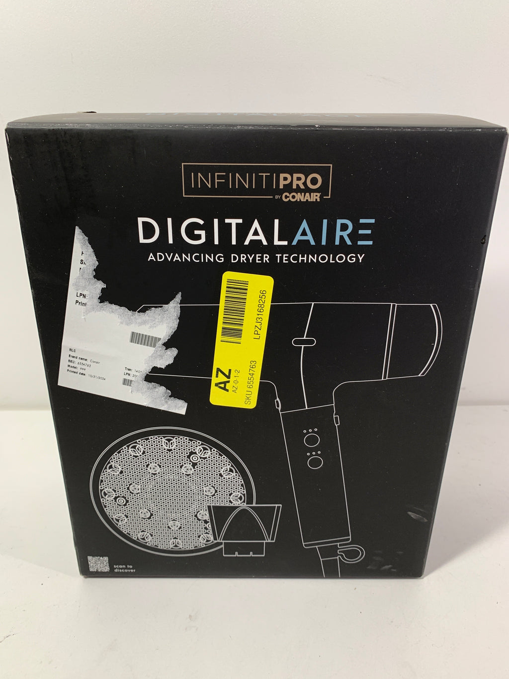 Conair InfinitiPRO DigitalAIRE Hair Dryer - *Health & Beauty