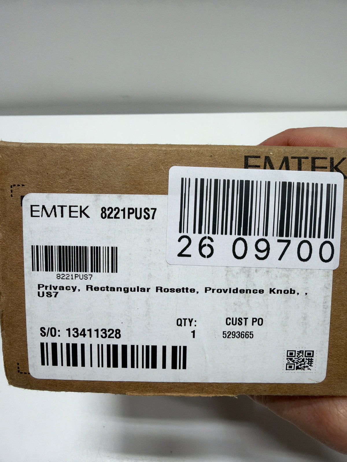 Emtek French Antique Brass Privacy 8221PUS7 8221PUS7