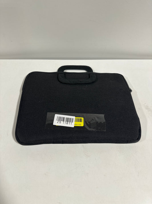 Speck - Transfer Pro Pocket Protective Sleeve with Handle Universal 13"-14" for MacBook Computers, Laptops and Tablets - Black/White