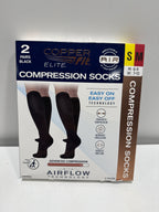 Copper Fit Elite Compression Socks Air S/M 16–20”