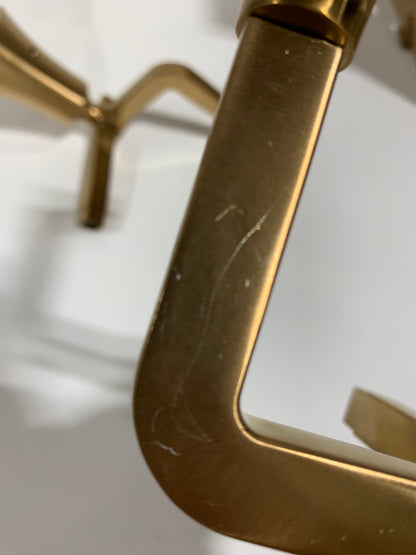 Scratch Moen YB0322 24" Flara Towel Bar Brushed Gold