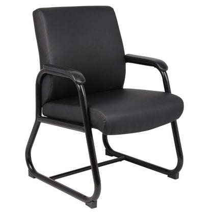 Boss Office Products B709 Executive Guest Reception Waiting Room Chair Black