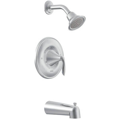 Moen Eva Chrome Posi-Temp Tub and Shower Trim Kit, Valve Required, T2133