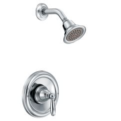 Moen Brantford Chrome Posi-Temp Pressure Balancing Shower Valve Trim Kit, Valve Required, T2152