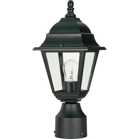 Nuvo 60/3456 One Light Post Mount, Black