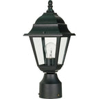 Nuvo 60/3456 One Light Post Mount, Black
