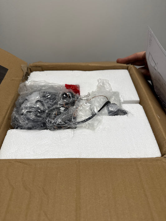 Elegant Lighting Shepard 8 X 20.5 Inch Outdoor Pendant in Black