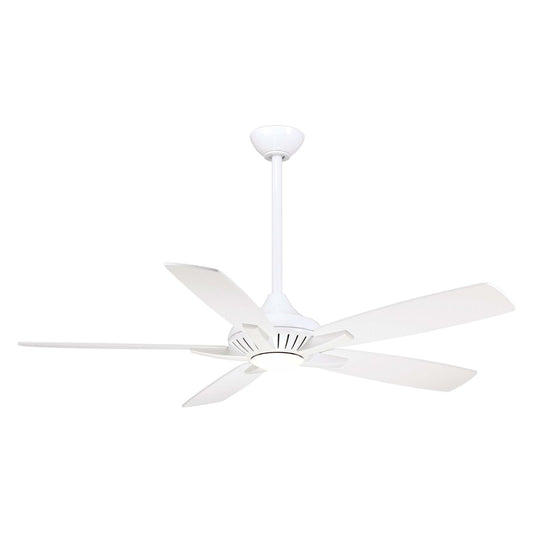 Minka-Aire Dyno 1 - Light 52" LED Ceiling Fan in White