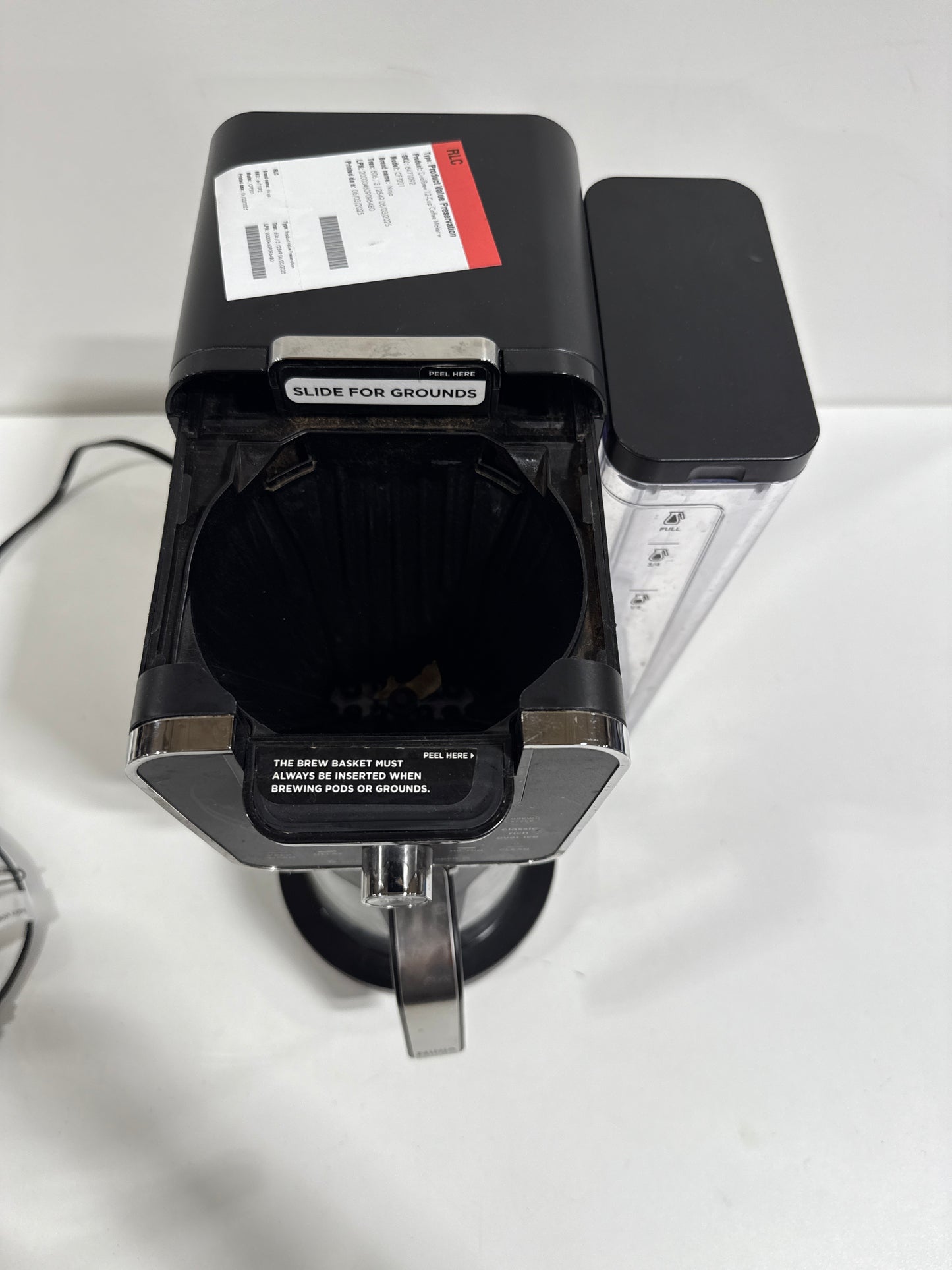 Ninja - Sistema de café especial de 12 tazas DualBrew con compatibilidad con K-cup