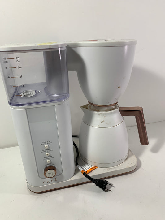 Used Cafe Specialty Drip Coffee Maker with Thermal Carafe - Matte White