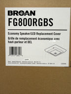 Broan Speaker/LED Replacement Bath Fan Cover