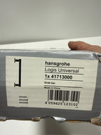 Hansgrohe 41713 Logis Universal 12" Grab Bar Chrome