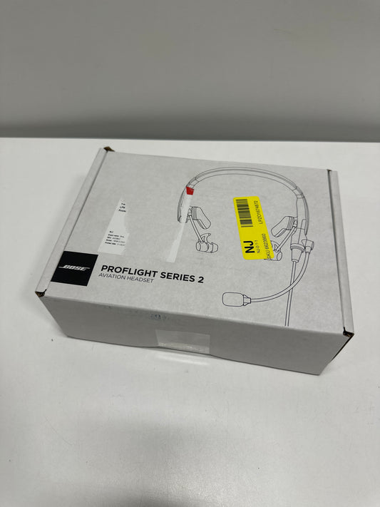 Bose - ProFlight Series 2 Bluetooth Noise-Cancelling in-Ear Aviation Headset with 6-pin Lemo Plug - Black