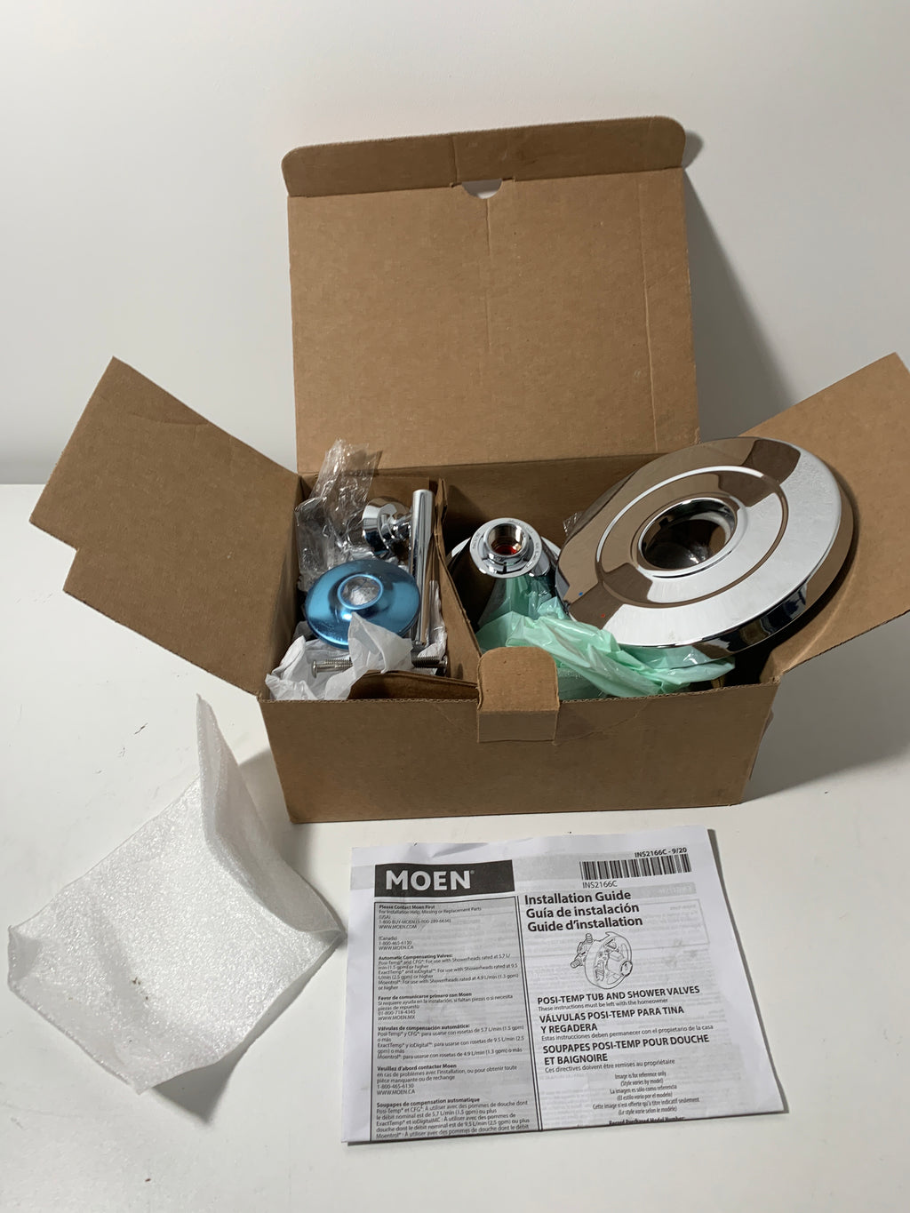 Moen Gibson Tub and Shower Trim Package with 1.75 GPM Single Function Shower Head - *Plumbing