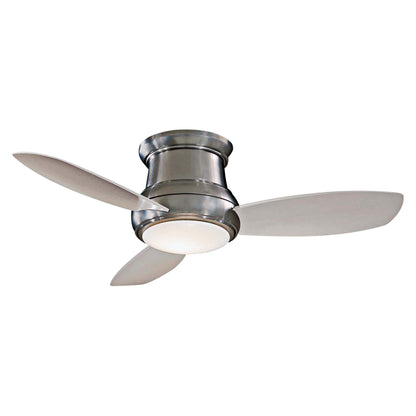 Minka Aire Concept 44 Inch Flush Mount Fan with Light Kit Concept - F518L-BN - Modern Contemporary