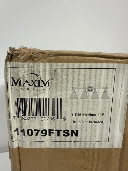 Maxim Brentwood 28 Wide 4-Light Vanity Bathroom Light