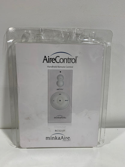 Minka Aire 3 Speed Light Dimming Fan Remote Control in White RCS213