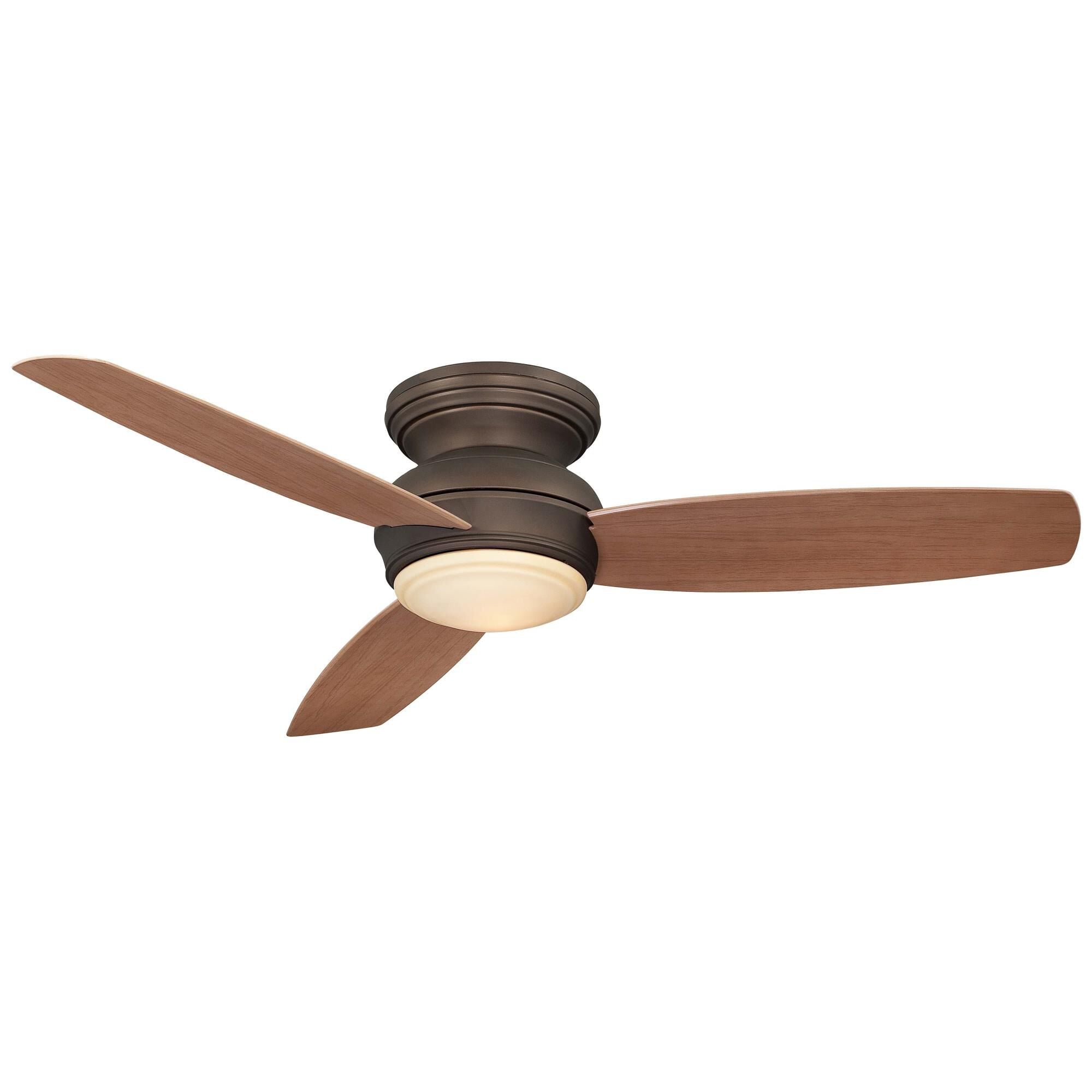 Minka-Aire 52" FLUSH MOUNT CEILING FAN, Oil-Rubbed Bronze (LED Light)