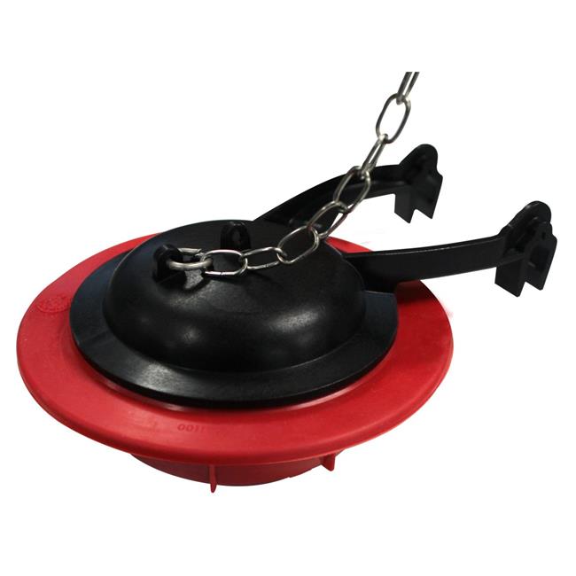 TOTO THU500S Toilet Flapper Rubber Red/Black 3