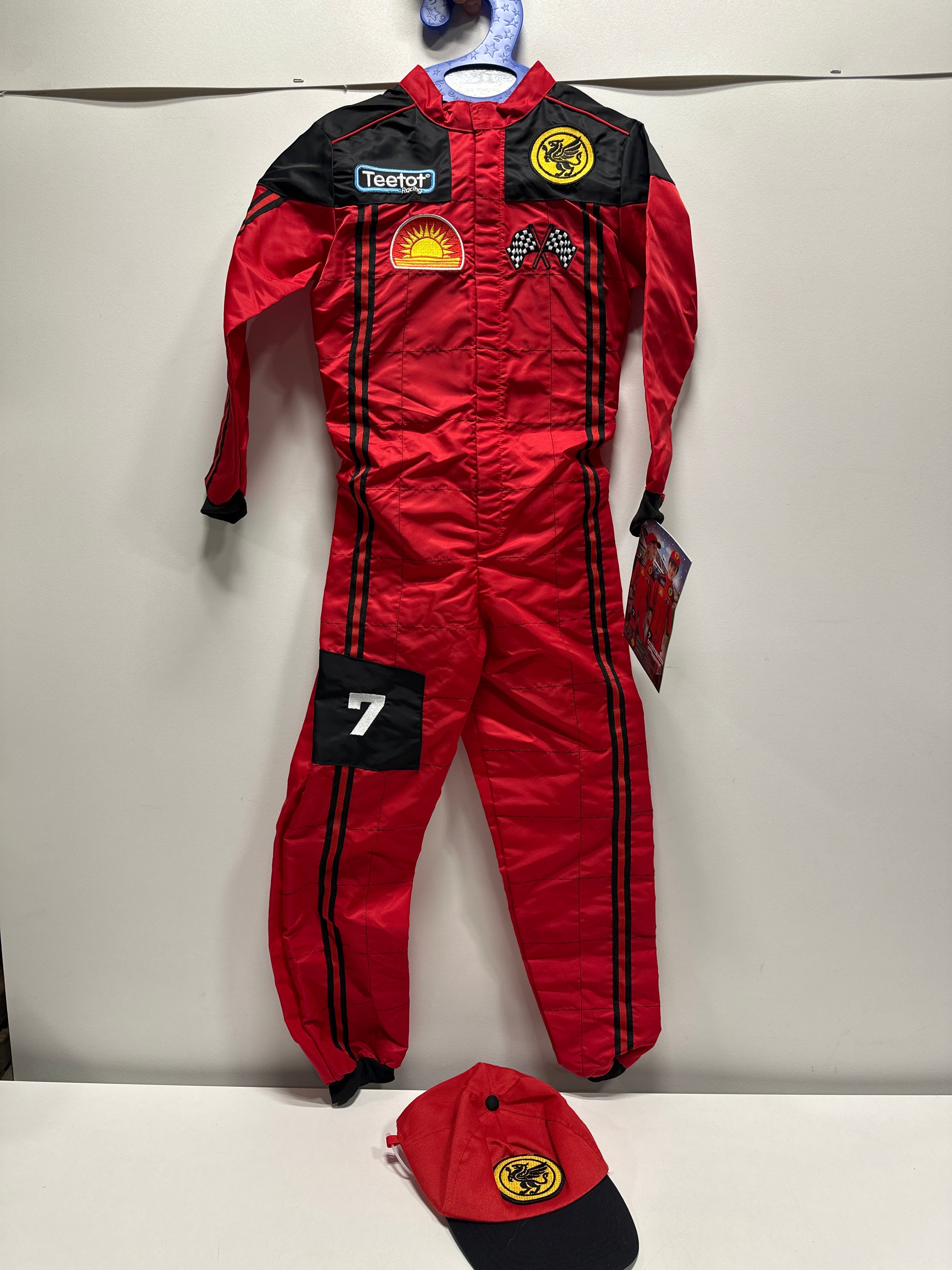 Racing Teetot Costume Kids 7-8 Adventure Factory - *Christmas & Seasonal