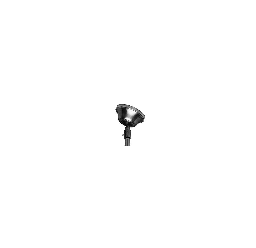 Quorum International Q7-1745 Sloped Ceiling Adaptor for Ceiling Fan Matte Black