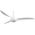 Minka Aire Wave 52 Inch Ceiling Fan Wave - F843-WH - Modern Contemporary