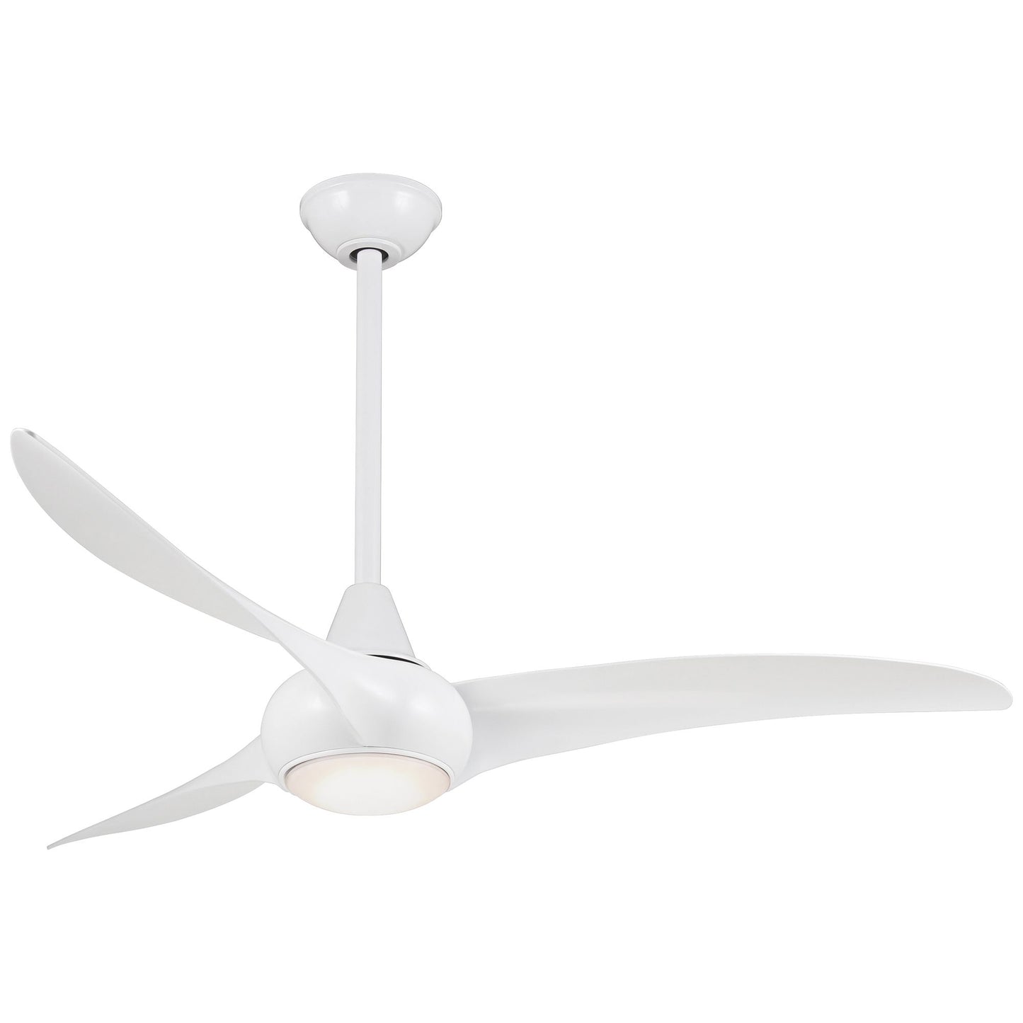 MinkaAire Light Wave 52" 3 Blade Indoor LED Ceiling Fan with Remote Included