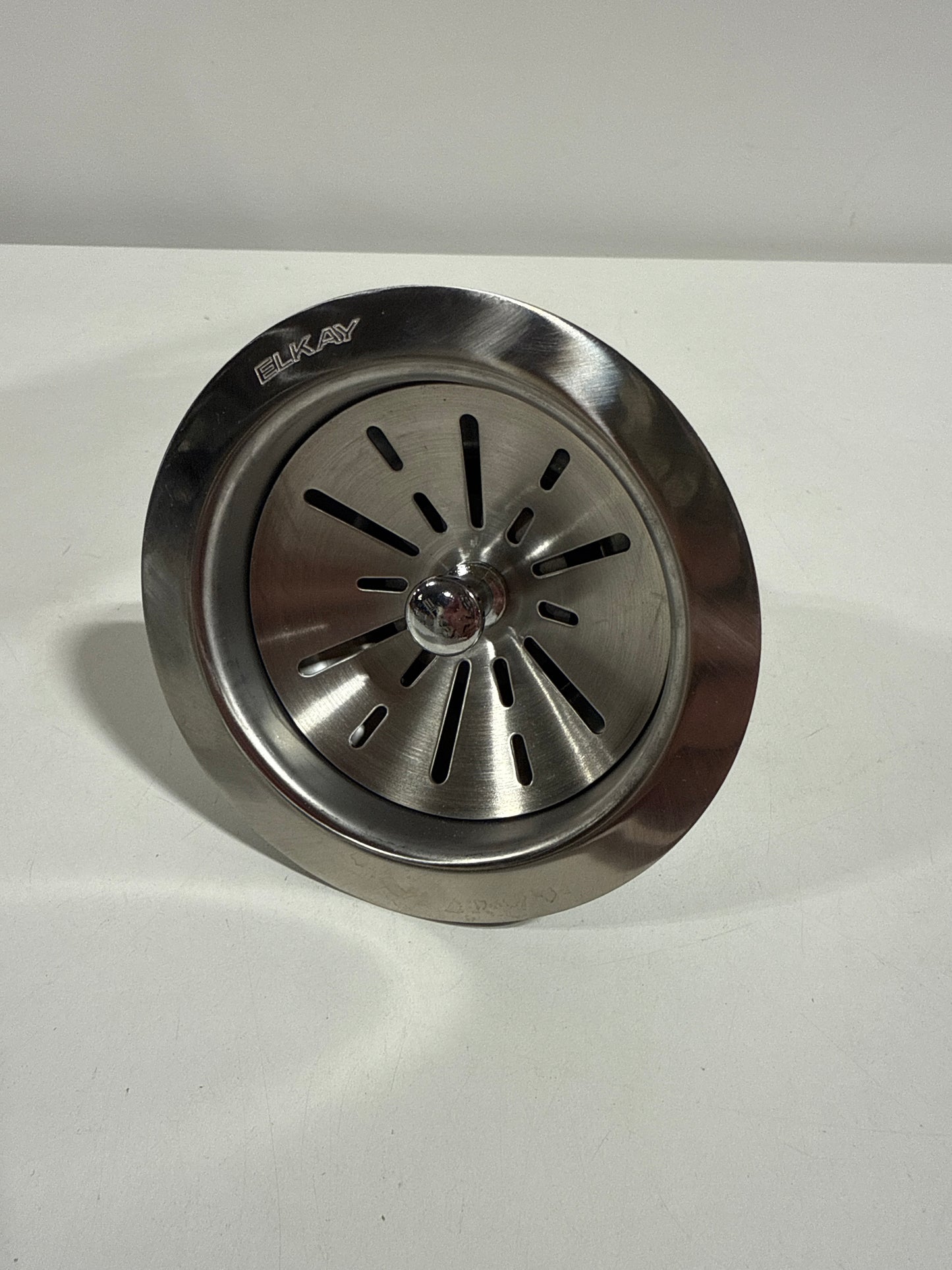 See Desc Elkay LK99FCS Deluxe Drain Kit with Type 304 Stainless Steel Body for Fireclay Sinks