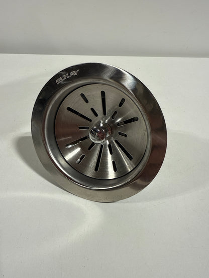 See Desc Elkay LK99FCS Deluxe Drain Kit with Type 304 Stainless Steel Body for Fireclay Sinks