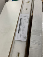 Signature Hardware 950668 Hal 78 Inch Barn Door Track and Hardware Set - Includes Track Rollers and Matching Hardware