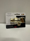 Delta U3401-PK Adjustable Shower Arm Mount with Hand Shower Cradle Brilliance Polished Brass