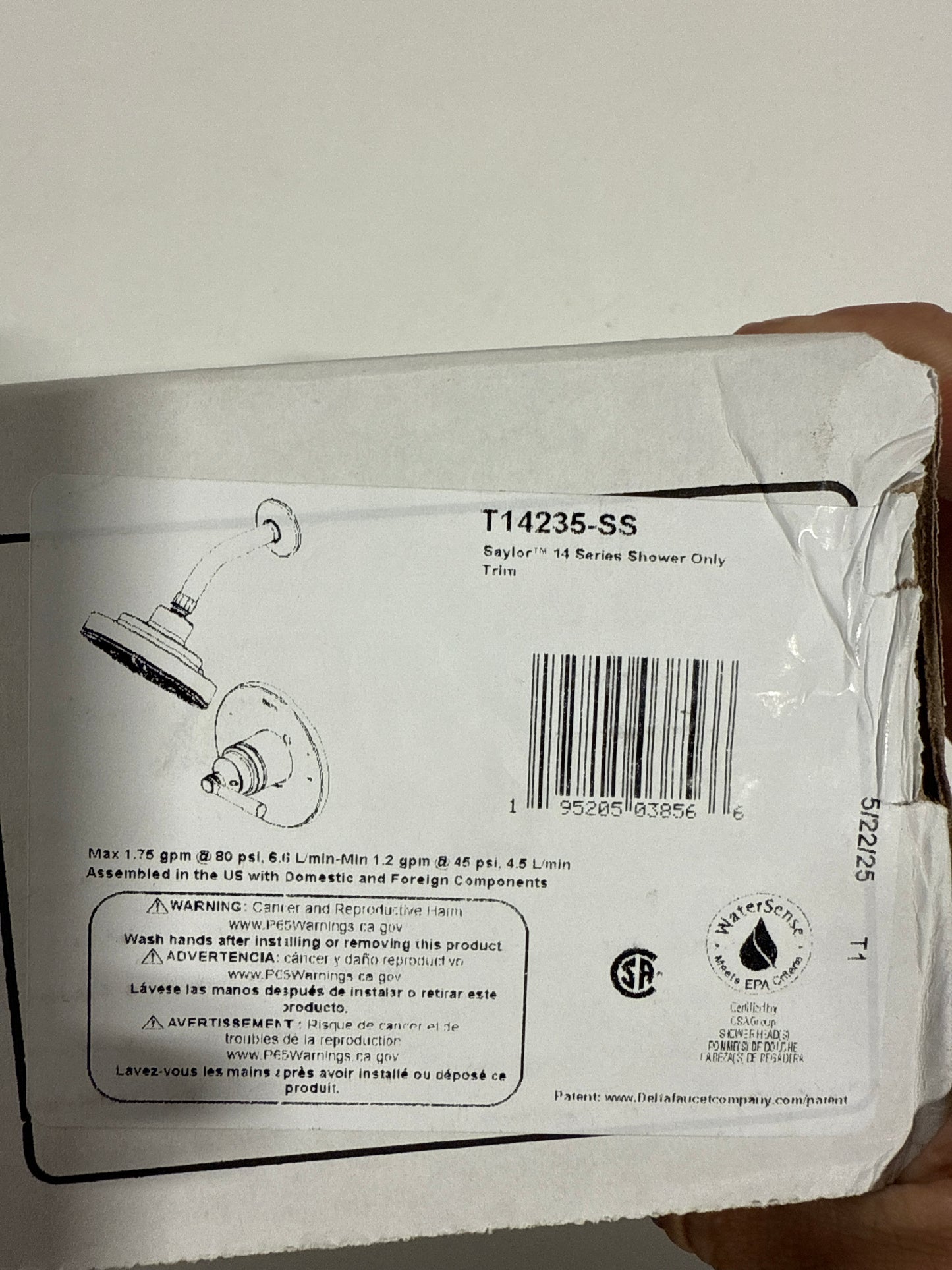 Delta Saylor: Monitor 14 Series Shower Trim