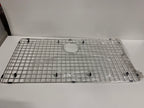 See Desc Wirecraft 17.25 in. X 33.25 in. Bottom Grid for Kitchen Sinks in Stainless Steel - *Plumbing