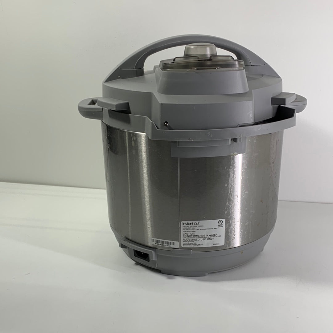 Used Instant Pot - 6QT Duo Plus Multi-Use Pressure Cooker with Whisper-Quiet Steam Release - Gray