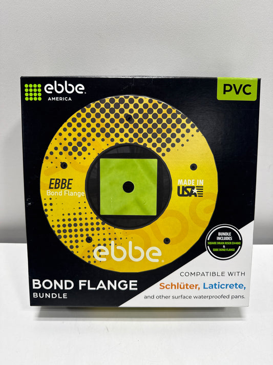 Ebbe America EBFB-PVC Ebbe Rough-in PVC Bond Flange Bundle Showers Shower Drains